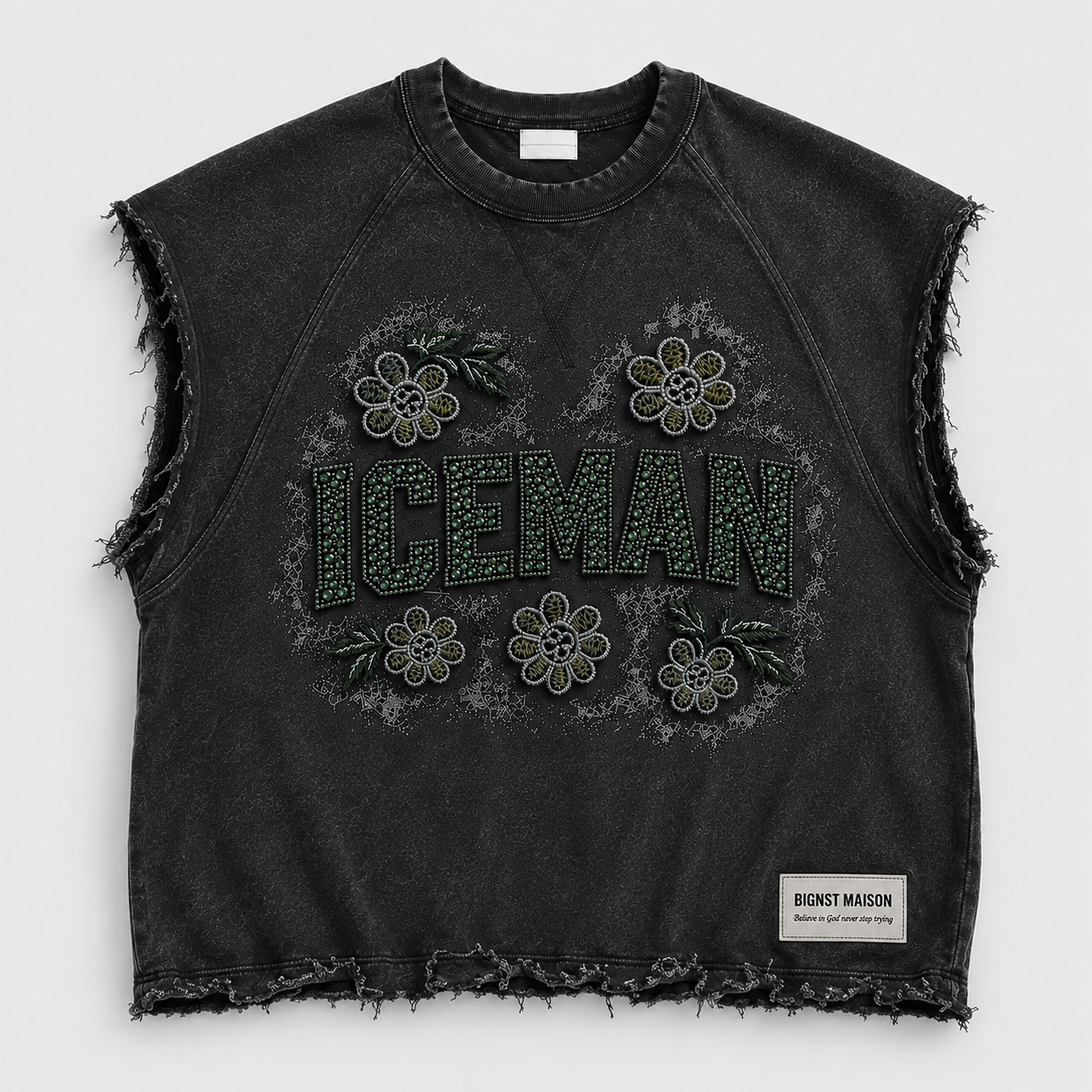 ICEMAN Vest — Pearl Crystal